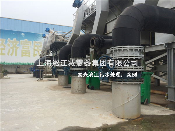 泰興橡膠接頭，污水處理廠橡膠接頭，泰興污水處理廠橡膠接頭