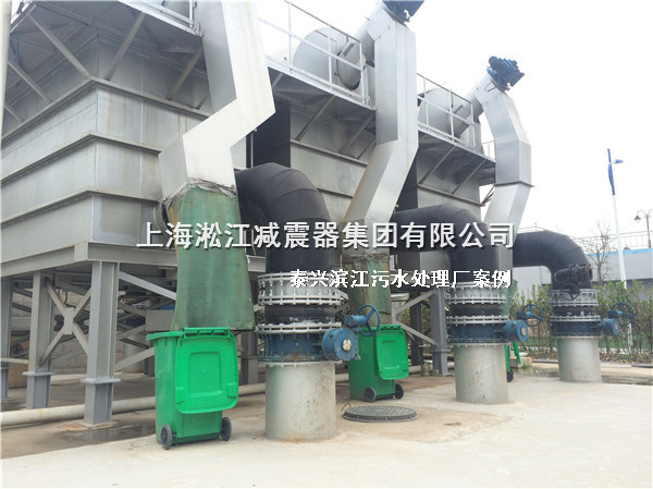 泰興橡膠接頭，污水處理廠橡膠接頭，泰興污水處理廠橡膠接頭